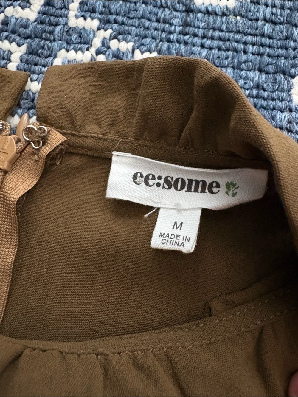 eesome Wide-Leg Jumpsuit Pants in Brown - Picture 6 of 8
